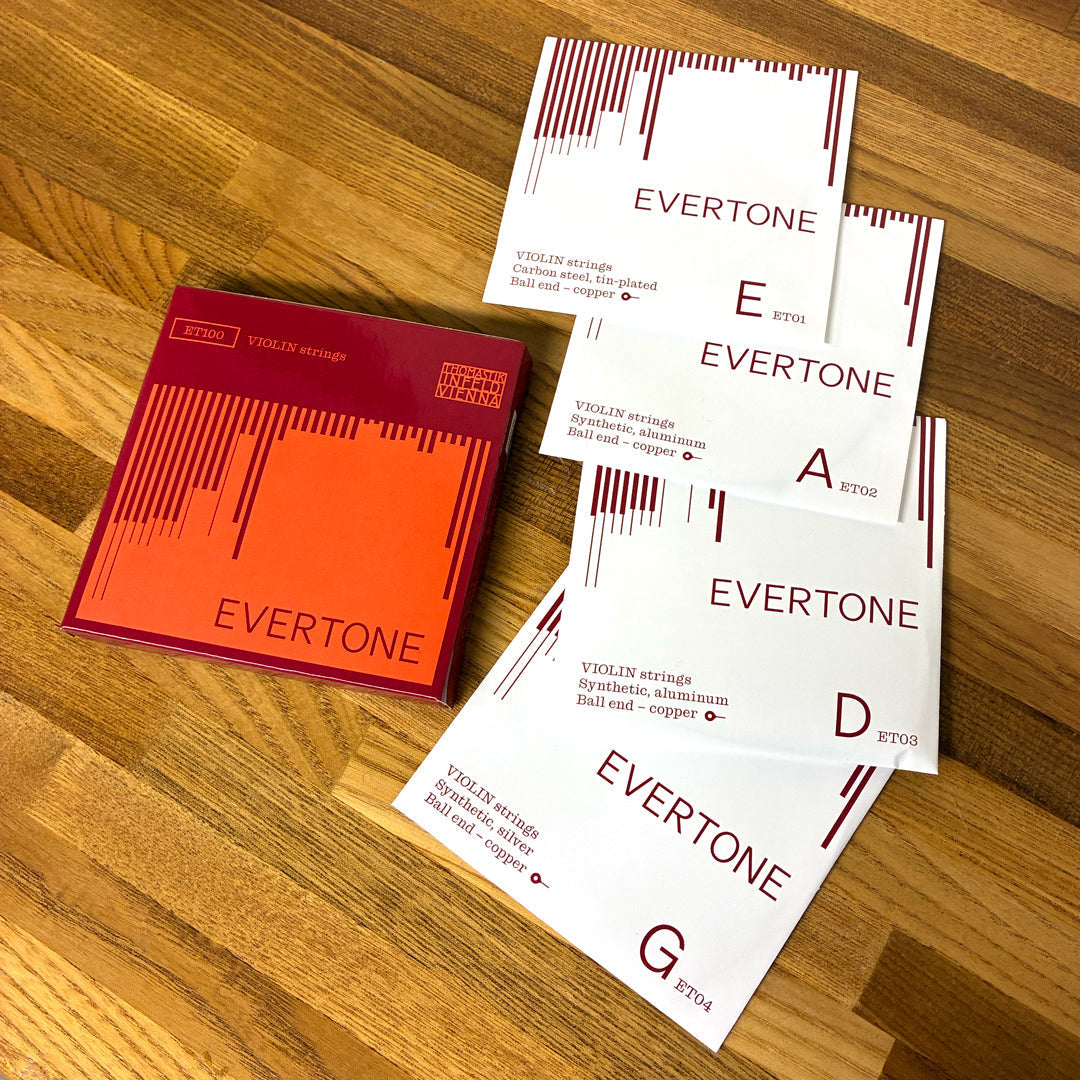 新商品入荷のお知らせ ヴァイオリン弦 Evertone