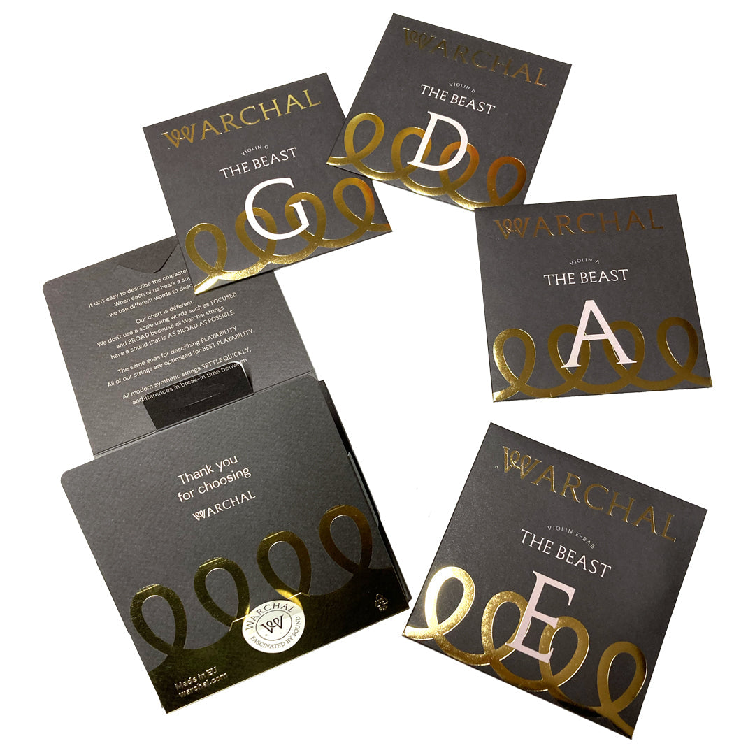 バイオリン弦 新商品入荷のお知らせ Warchal THE BEAST