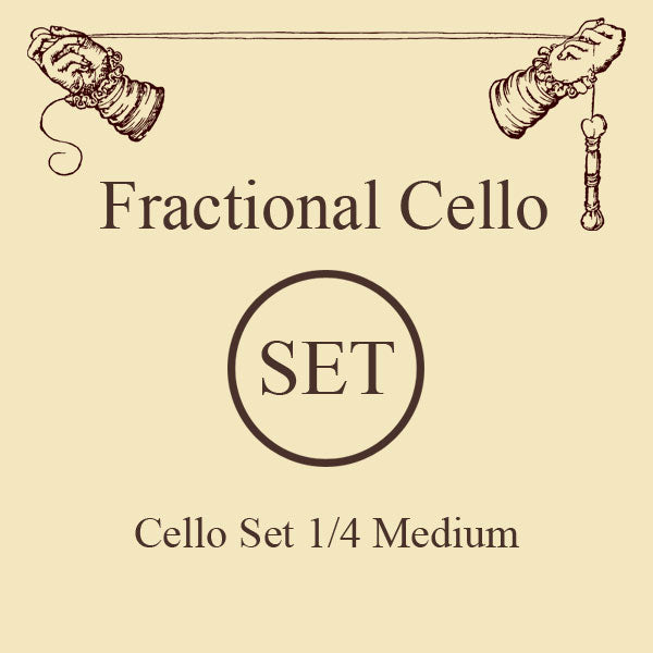 Cello strings Larsen 3/4, 1/2, 1/4, 1/8