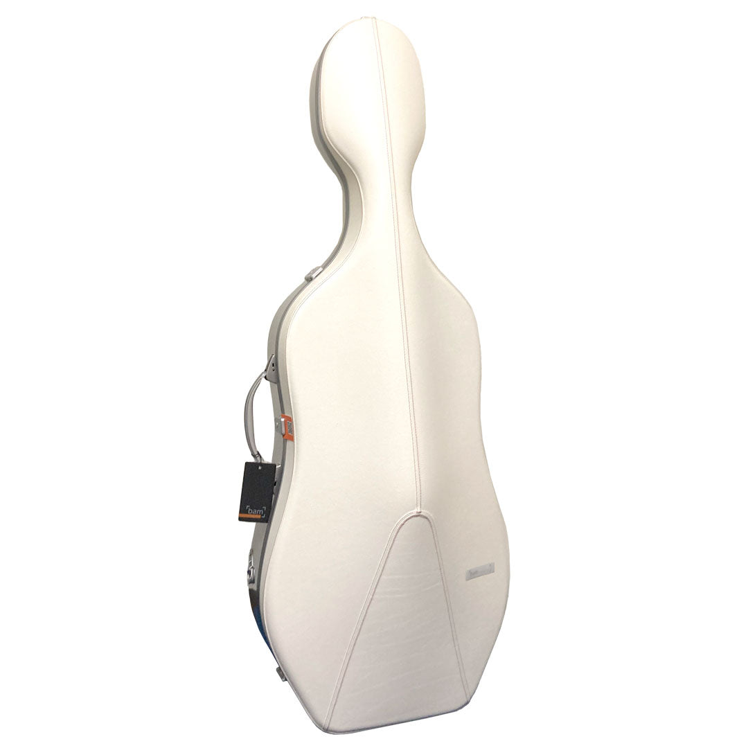 L'ETOILE White Leather Hightech Slim Cello case チェロ ケース