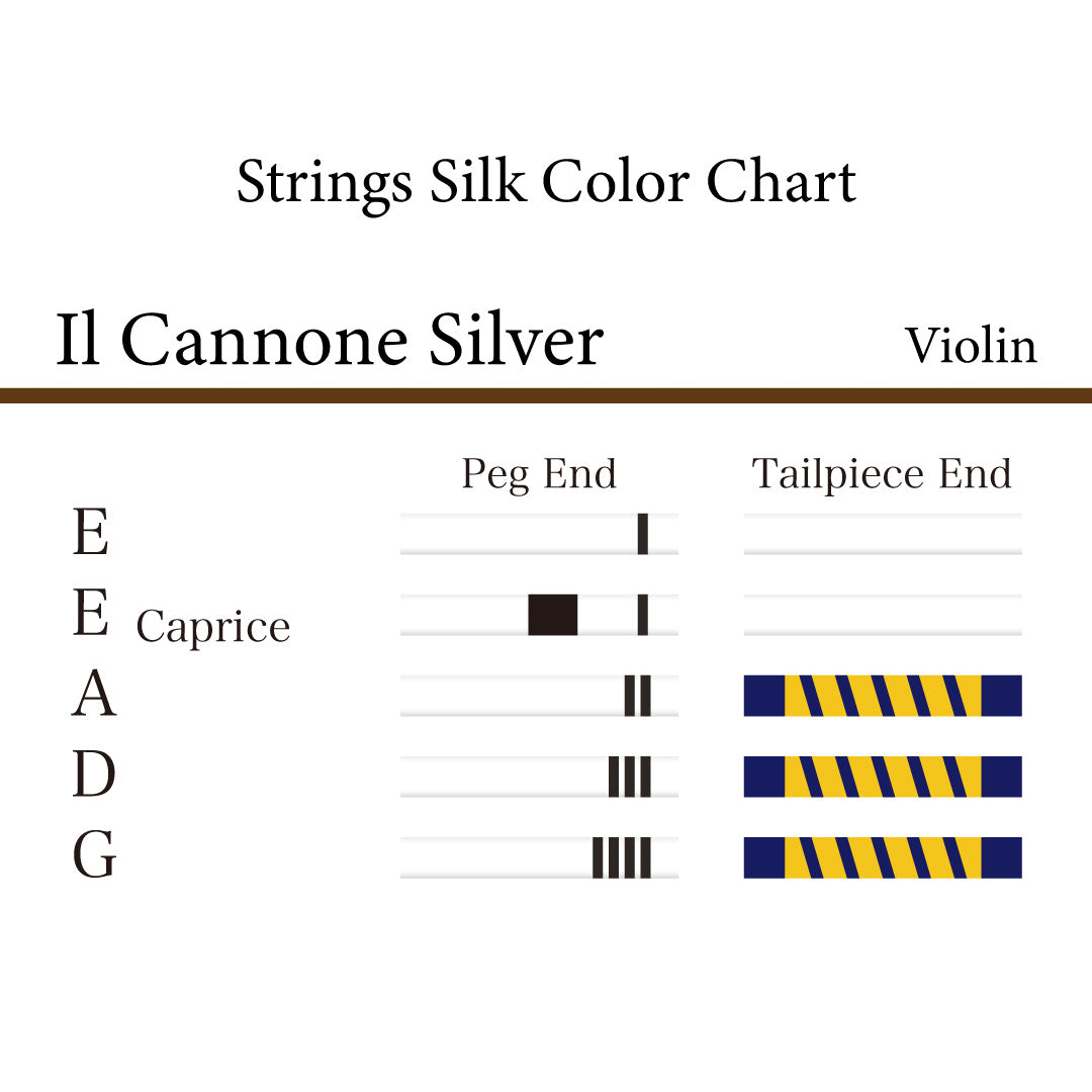 ヴァイオリン弦 Il Cannone Silver