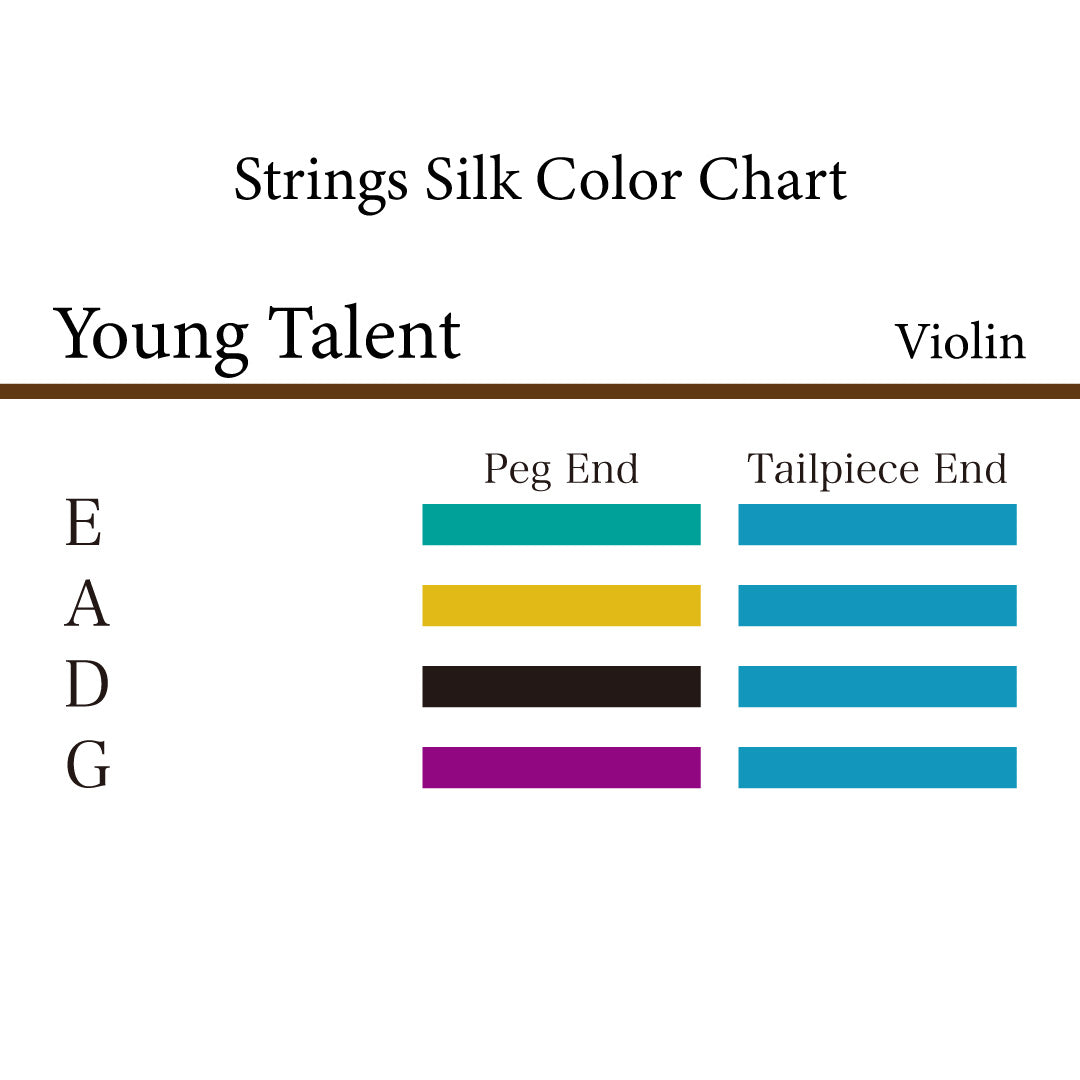 ヴァイオリン弦 YOUNG TALENT 4/4, 3/4, 1/2, 1/4