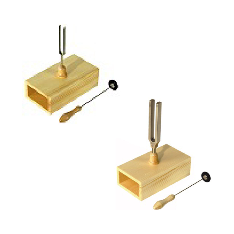 Tuning fork with box