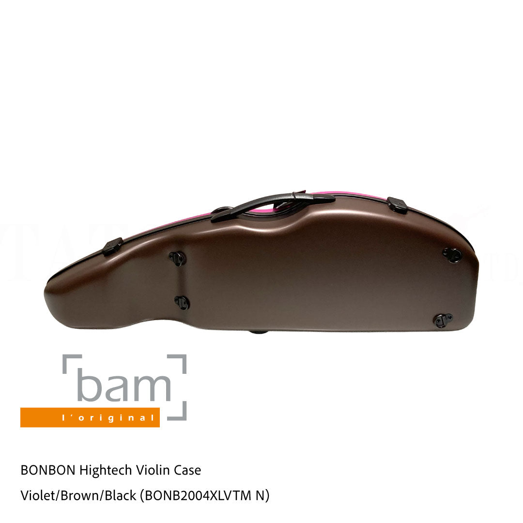 新品フランスBAM bonbon バイオリン ケース　BONB2004XL 褐色 ヴァイオリン ケース BONBON Hightech Violin case
