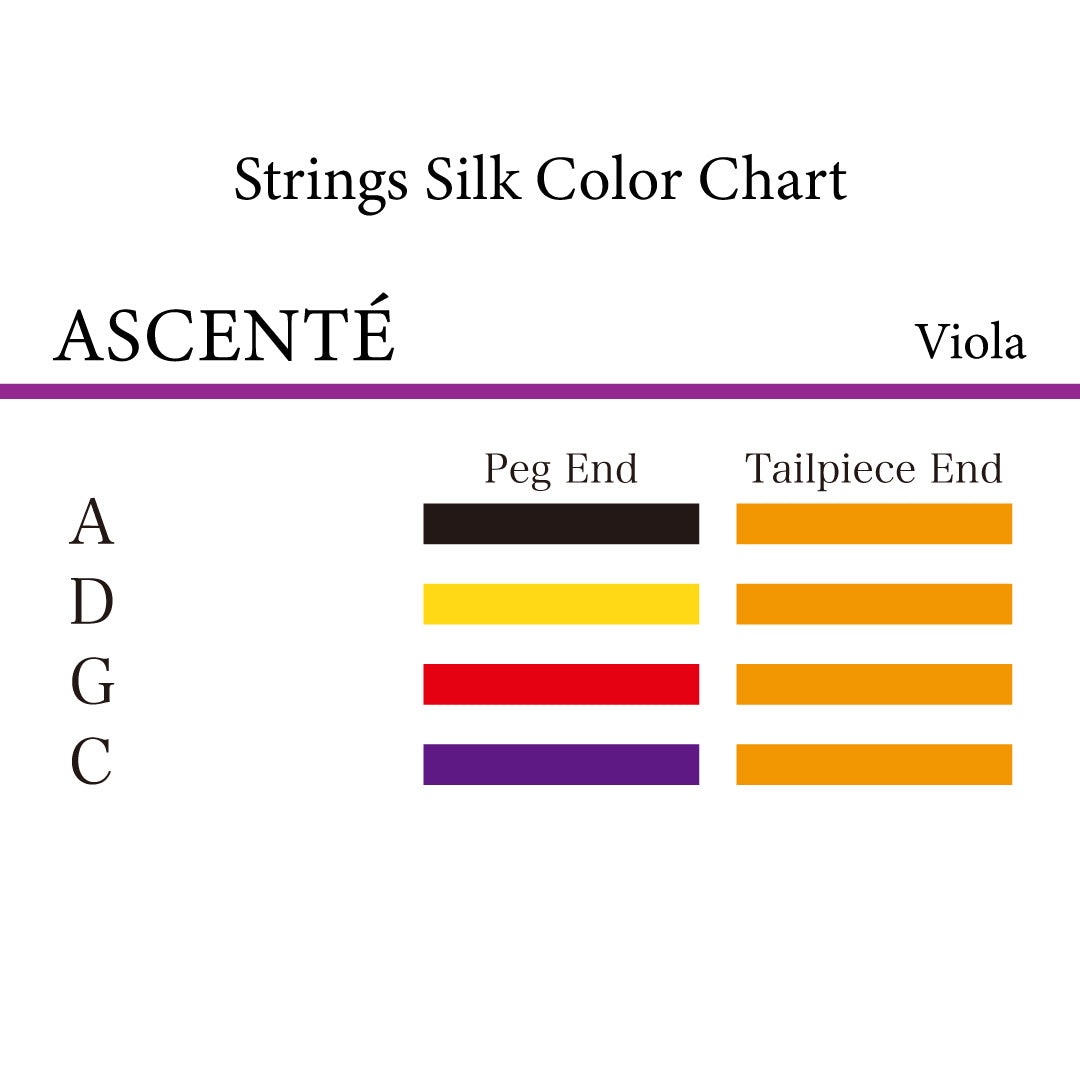 ヴィオラ弦 ASCENTÉ