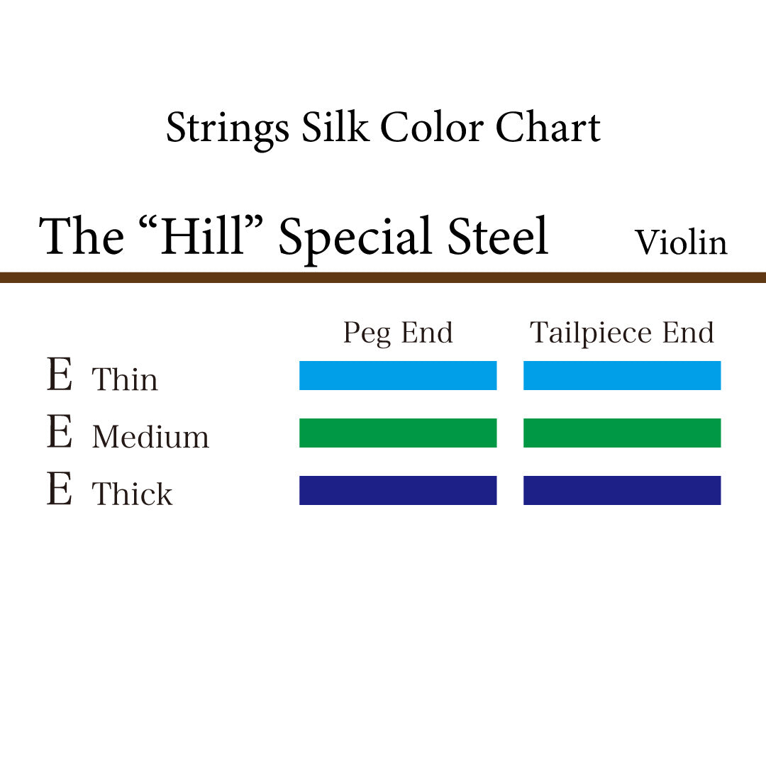 ヴァイオリン弦 The “Hill” Special Steel Violin E String